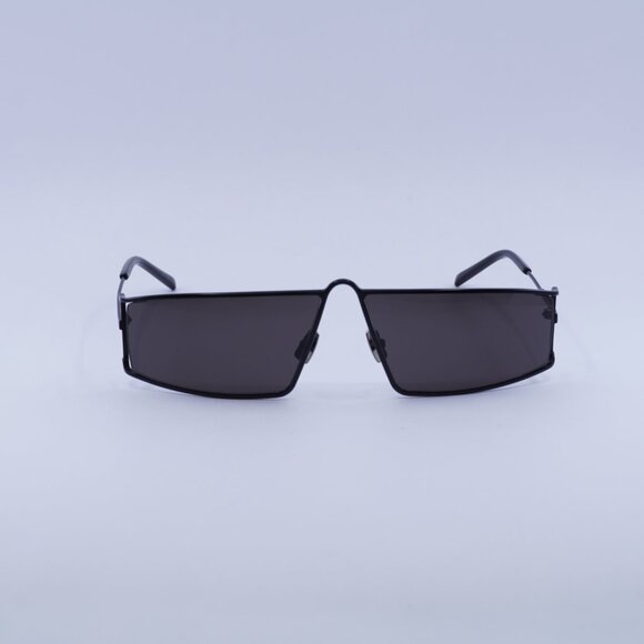 ?️ New Saint Laurent SL606 001 Sunglasses - Black Frame, Black Lenses main image 10